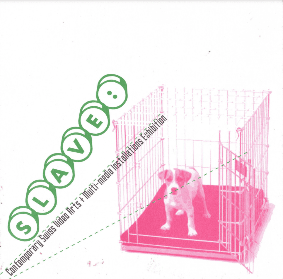 Slave: Contemporary Swiss Video Arts + Multi- media Installations Exhibition – Postcard 明信片