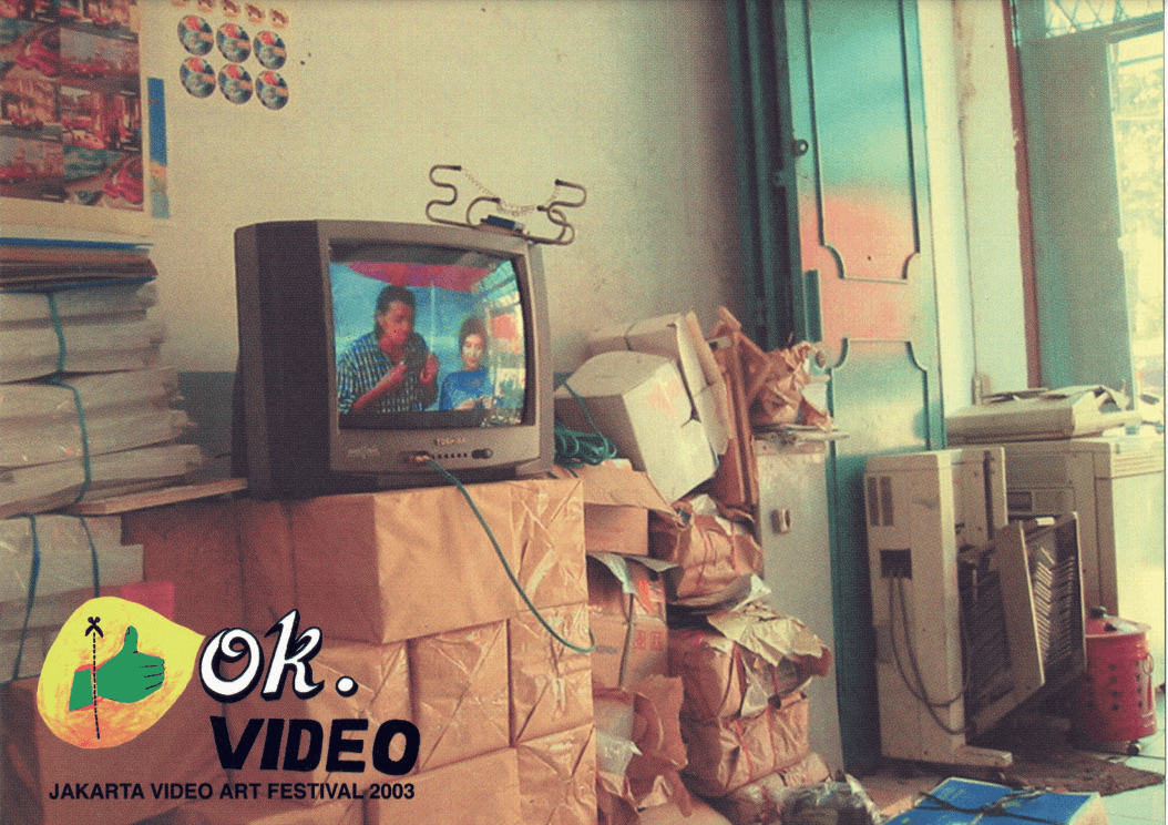 Jakarta Video Art Festival 2003- O.K. Video – Flyer 傳單