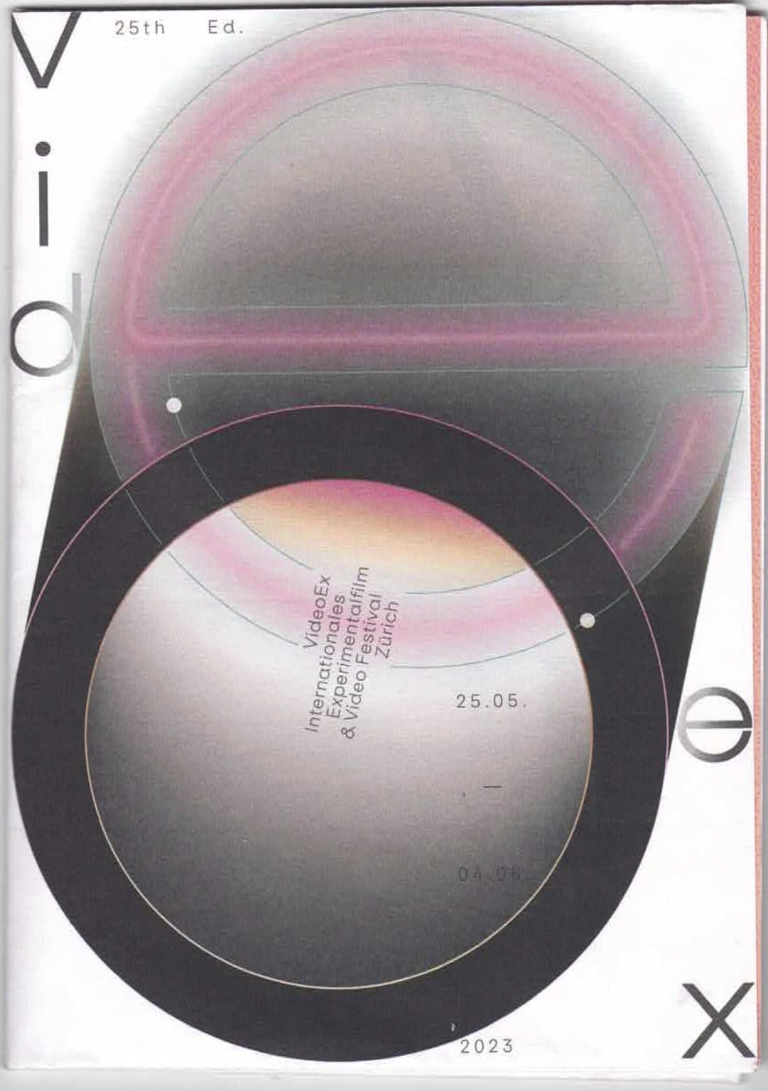 VideoEx Internationales Experimentalfilm & Video Festival – Leaflect 單張